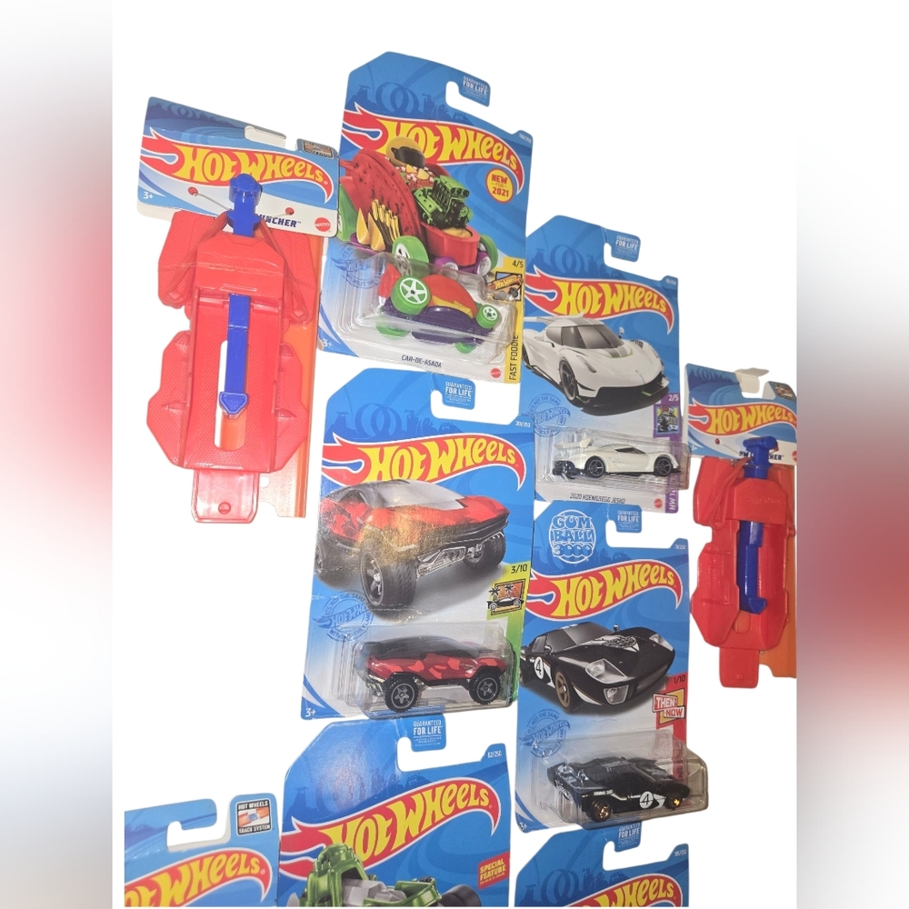 New Hot Wheels Batmobile Bundle 6 Hot Wheels & 3 Launchers! 🤩🏎️💨 #HotWheels